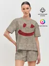 Женская пижама с шортами / Red Smile
