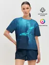 Женская пижама с шортами / ЗВЕЗДНЫЙ КИТ | STAR WHALE