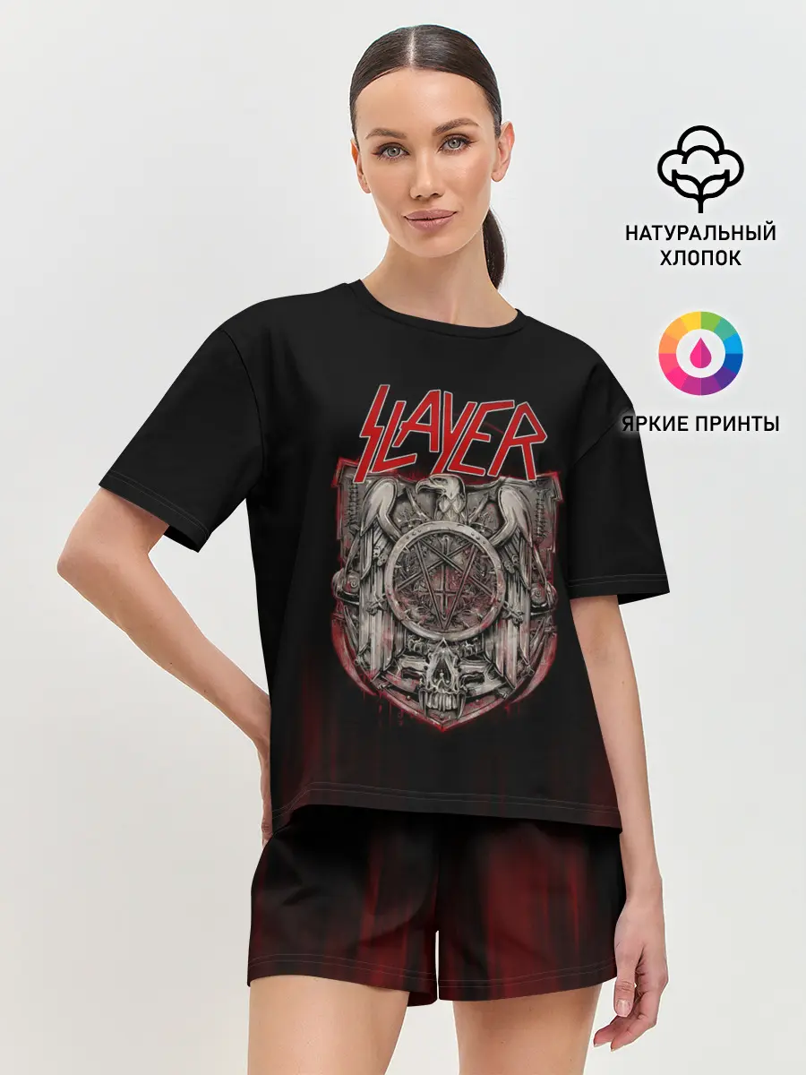 Женская пижама с шортами / Slayer