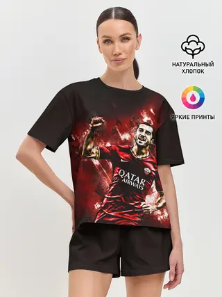 Женская пижама с шортами / Генрих Мхитарян Футбол