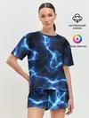 Женская пижама с шортами / Energy Waves