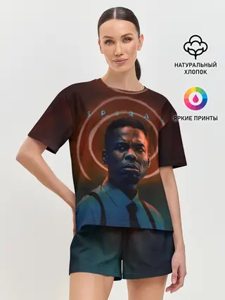 Женская пижама с шортами / Пила Спираль