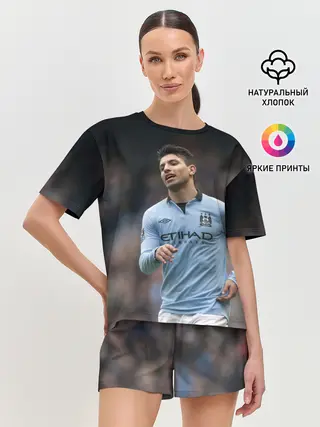 Женская пижама с шортами / Серхио Агуэро