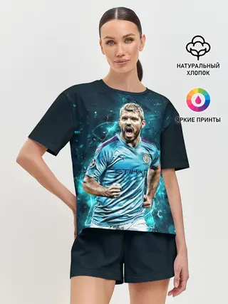 Женская пижама с шортами / Серхио Агуэро
