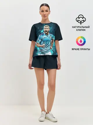 Женская пижама с шортами / Серхио Агуэро