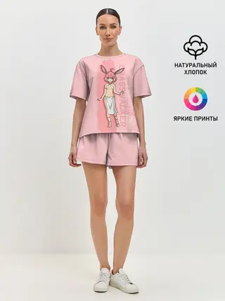 Женская пижама с шортами / Grasswalker