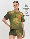 Женская пижама с шортами / КосмИчесКая ПыЛь