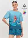 Женская пижама с шортами / Mermaid | Русалка | Русалочка