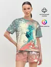 Женская пижама с шортами / Русалочка | Mermaid