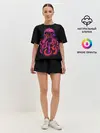 Женская пижама с шортами / Череп Осьминог | Octopus Skull