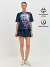 Женская пижама с шортами / Килиан Мбаппе, PSG