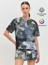 Женская пижама с шортами / Patchwork