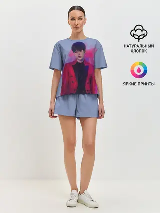 Женская пижама с шортами / Kim Seokjin