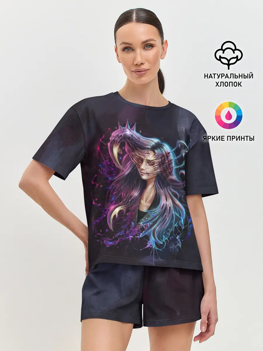 Женская пижама с шортами / Reiko