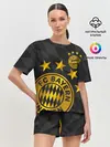 Женская пижама с шортами / ФК БАВАРИЯ / BAYERN / МЮНХЕН