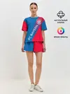 Женская пижама с шортами / ФК БАВАРИЯ / BAYERN / ГРАДИЕНТ