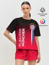 Женская пижама с шортами / ФК БАВАРИЯ / BAYERN / МЮНХЕН