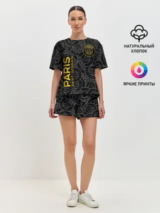Женская пижама с шортами / ФК ПСЖ / PARIS SAINT GERMAIN