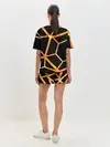 Женская пижама с шортами / Hexagon