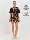 Женская пижама с шортами / Hexagon