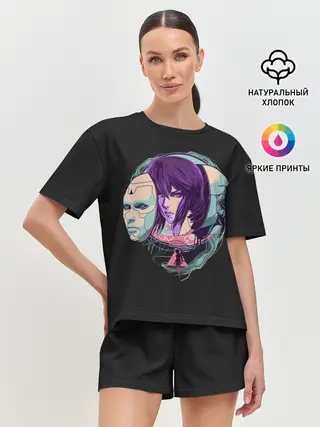 Женская пижама с шортами / Мотоко Арт