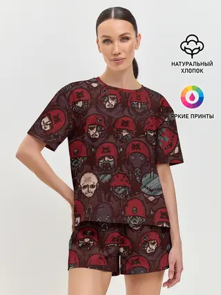 Женская пижама с шортами / BLOODPACT