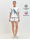 Женская пижама с шортами / кит