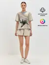 Женская пижама с шортами / косатка