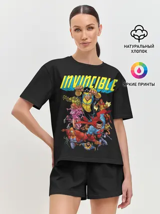 Женская пижама с шортами / Неуязвимый | Invincible