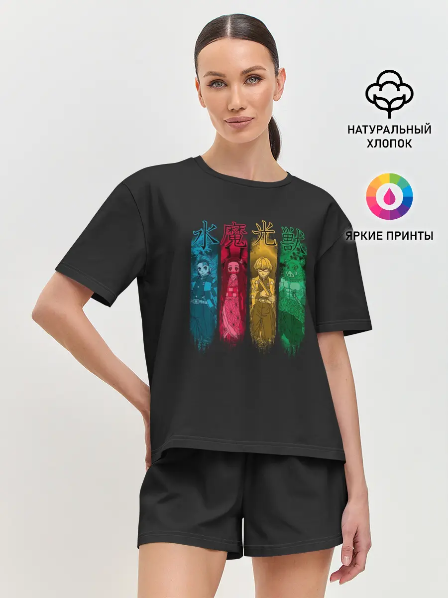 Женская пижама с шортами / Неистовый Квартет