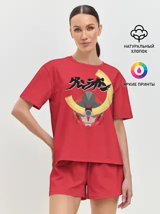Женская пижама с шортами / Гуррен Лаганн Ганмен