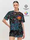 Женская пижама с шортами / Прямо в сердце