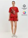 Женская пижама с шортами / Scarlett in the shell