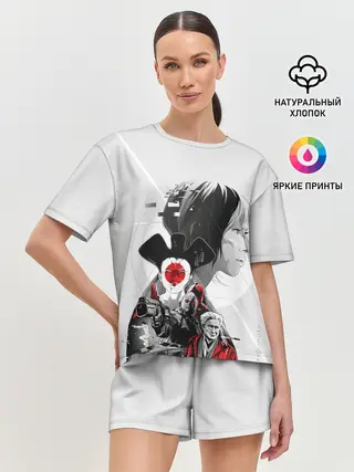Женская пижама с шортами / Призрак в доспехах | Фильм