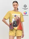 Женская пижама с шортами / Гуррен Лаганн Камина