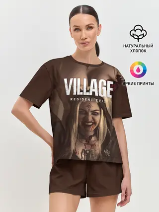 Женская пижама с шортами / Дочь леди Димитреску