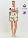 Женская пижама с шортами / Свободу фурри