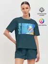 Женская пижама с шортами / Sonic alert