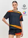 Женская пижама с шортами / Sport Dark style