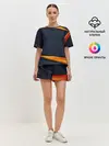 Женская пижама с шортами / Sport Dark style