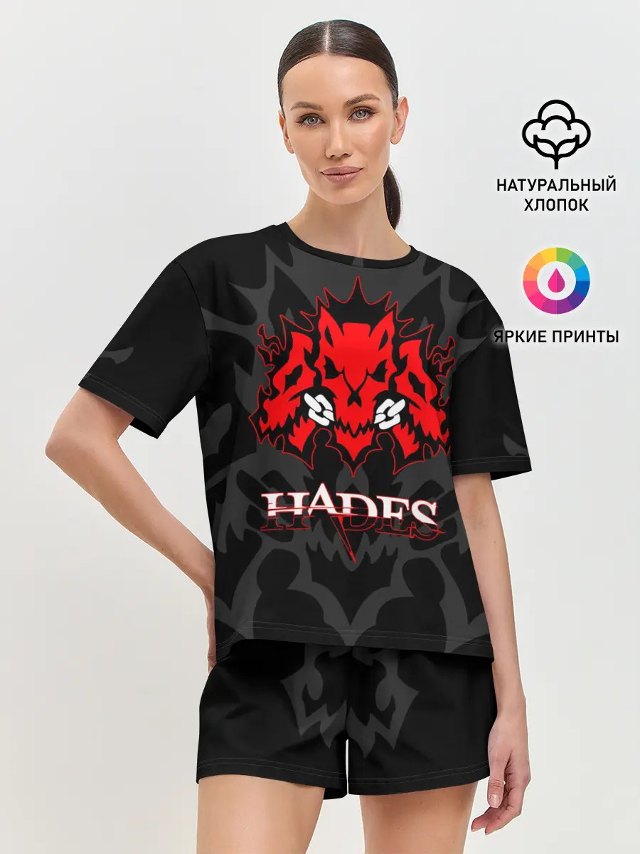 Женская пижама с шортами / Hades