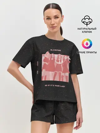 Женская пижама с шортами / Pink blank