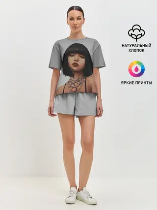 Женская пижама с шортами / Hot Lisa