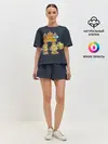 Женская пижама с шортами / Animal crossing x Dark Souls