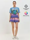 Женская пижама с шортами / Animal crossing world