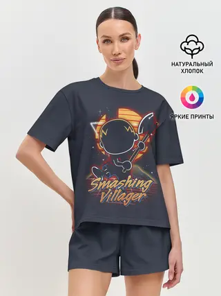 Женская пижама с шортами / Smashing Villager