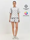 Женская пижама с шортами / Труба, музыкальный инструмент