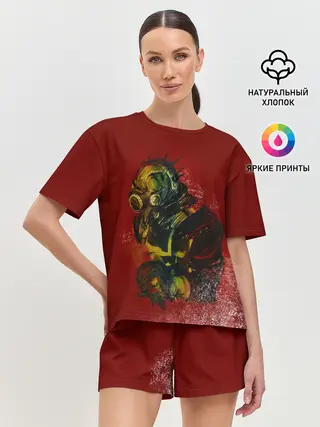 Женская пижама с шортами / Magician Killer