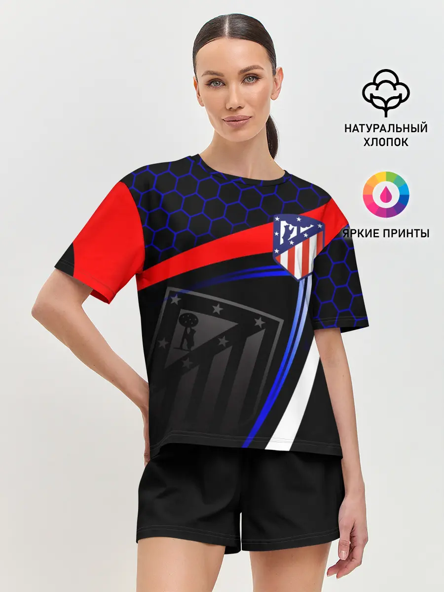 Женская пижама с шортами / АТЛЕТИКО МАДРИД / ATLETICO