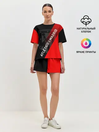 Женская пижама с шортами / АТЛЕТИКО МАДРИД / ATLETICO